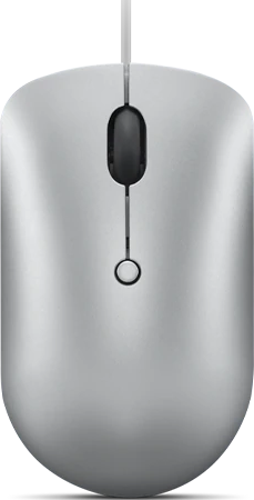 עכבר חוטי USB-C קומפקטי Lenovo 540 - צבע Cloud Grey