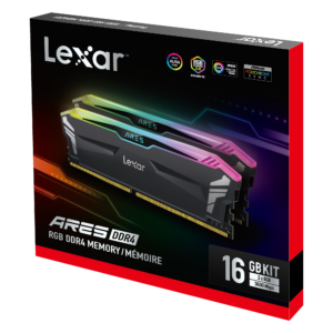 LEXAR RGB DDR4 UDIMM 2x16GB 3600MHz CL18 1.35