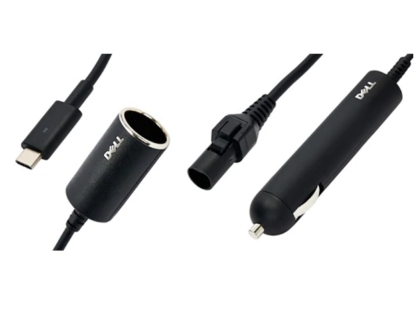 Dell Laptop Car and Airplane 65W DC Power Adapter - USB-C