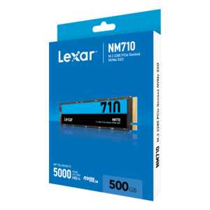 Lexar SSD LNM-710 500GB M.2 NVMe High Speed PCIe Gen4X4