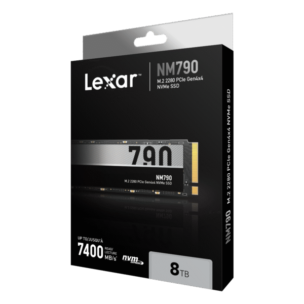 Lexar SSD LNM-790 8TB M.2 NVMe High Speed PCIe Gen4X4