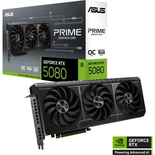 Asus PRIME RTX5080 O16G HDMI 3*DP 16G D7