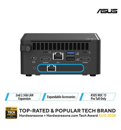 NUC 15 PRO TALL - 2nd 2.5GbE LAN Expansion