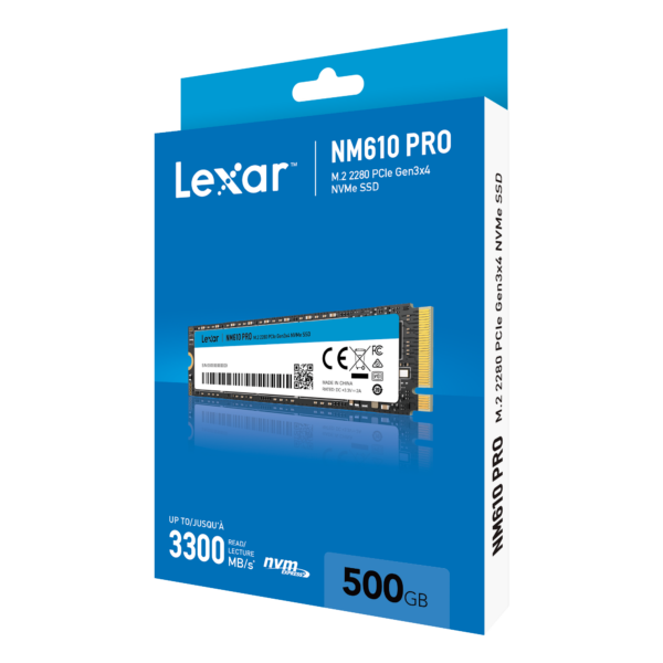 Lexar SSD NM610PRO 500GB M.2 2280 PCle Gen3X4