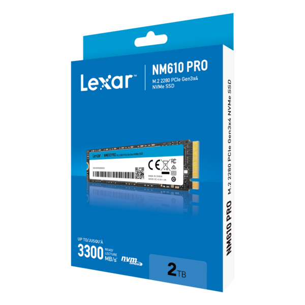 Lexar SSD NM610PRO 2TB M.2 2280 PCle Gen3X4